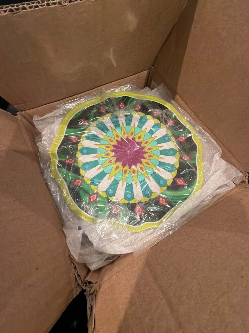 Set of 12! Kim Seybert Moroccan Melamine Salad Plate Style brand new! Greens